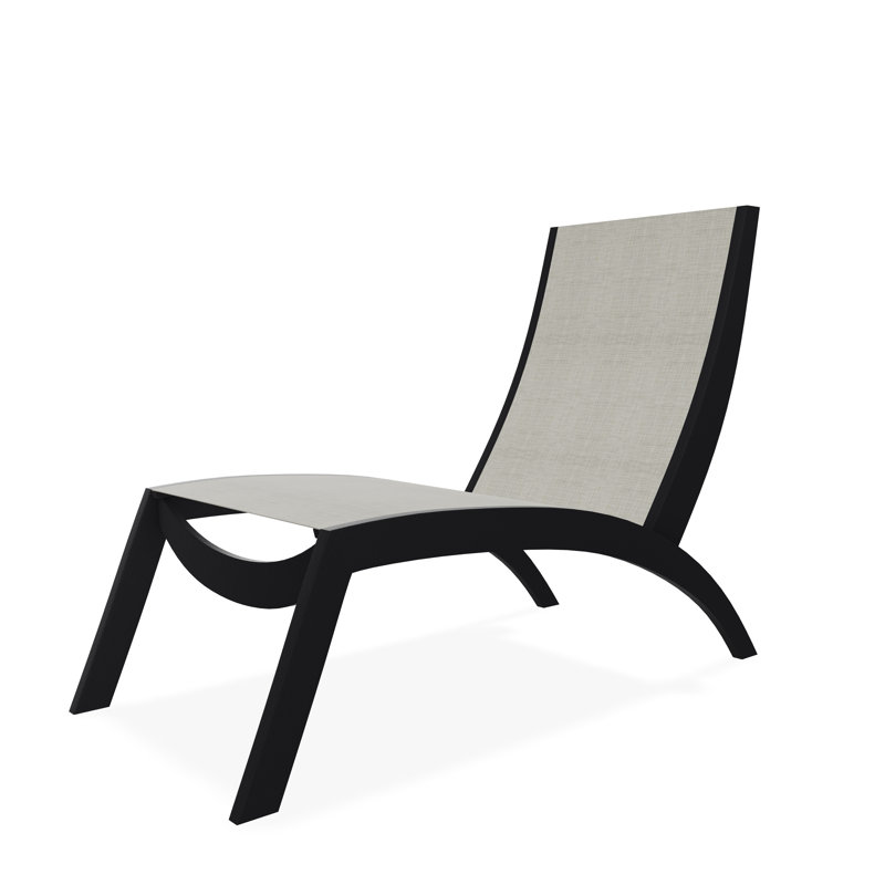 Méridienne empilable Dune Sling, Noir, Ella