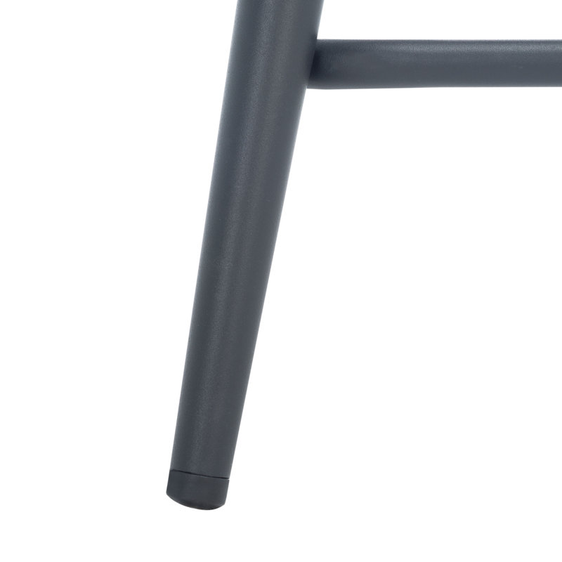 Heilman Upholstered Counter Stool with Metal Frame, Cigar