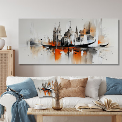 «Watercolor Venice's Architecture II - Venice», impression sur métal industrielle
