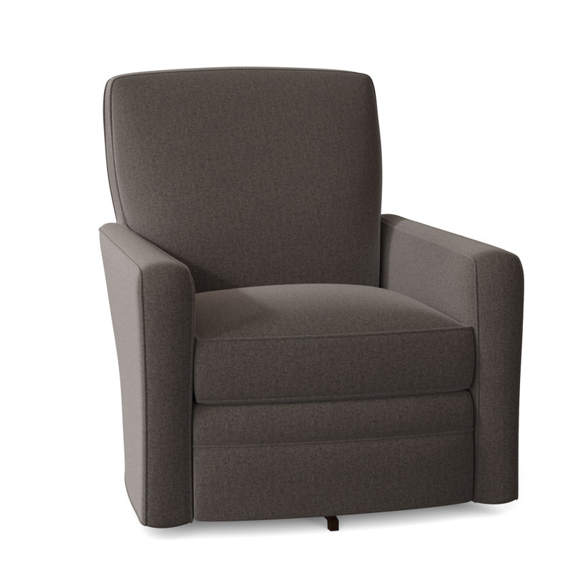 Fauteuil pivotant de 32 po Idana, Beau sergé performance 41 gris, Oui