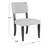19'' H Linen Blend Upholstered Side Chair