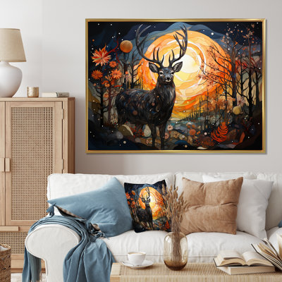 " Deer Mystic Mosaic "