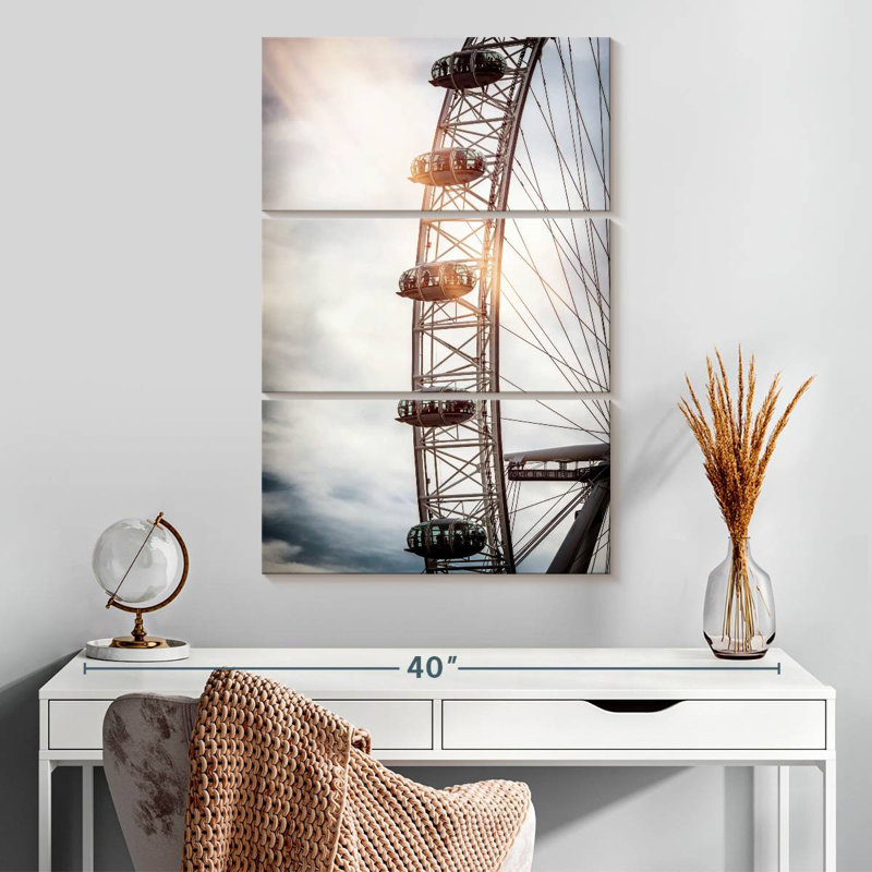 Nicci London Eye Sunset, H 32 po x l 20 po