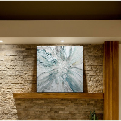 " Soft Blossom Burst " Painting Print