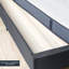 Planche / lattes en bois avec couvre-matelas de 0,5 po Nikitas avec housse-679189567