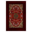 Tapis rouge en coton imprimé chenille Guria-530255756