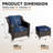 Meriwether Patio Chair with Cushions and Ottomans-1487968884
