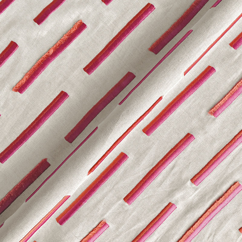Fairuza Tanuki Cerise Fabric