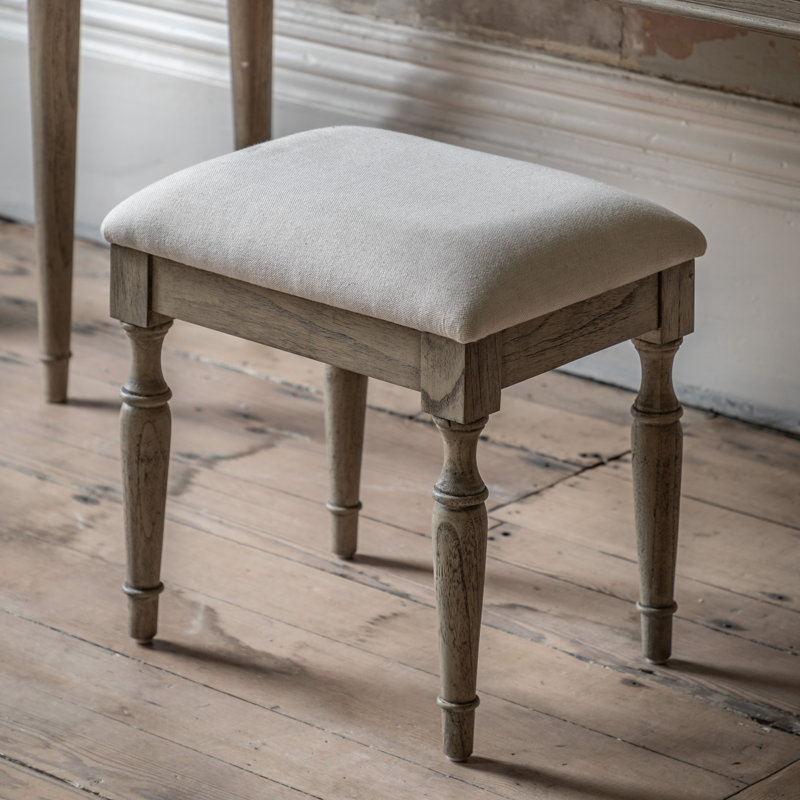 Mandie Solid Wood Accent Stool