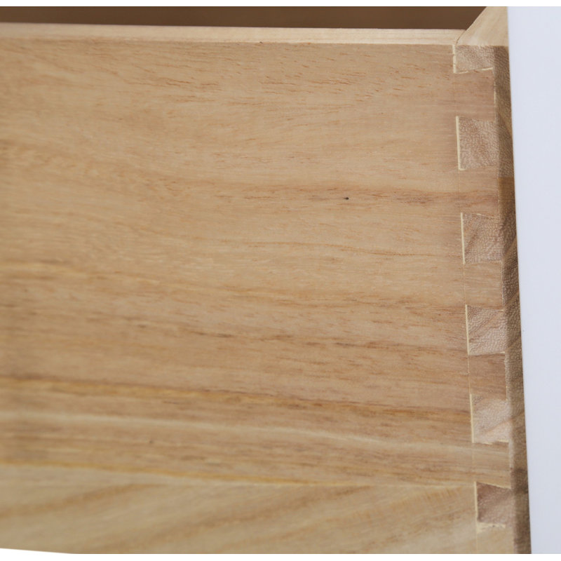 Ensemble de meuble-lavabo simple 48 po Ensa, Marbre de Carrare, Blanc