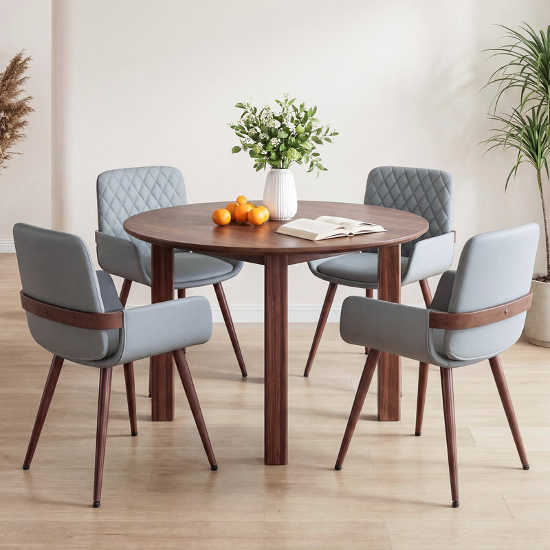 Malvino Upholstered Dining Chair, Blue