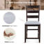 Alyzabeth Counter Stool with Solid Wood Frame