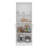 Multi-storage Cabinet with 5 Compartments, and 2 Doors