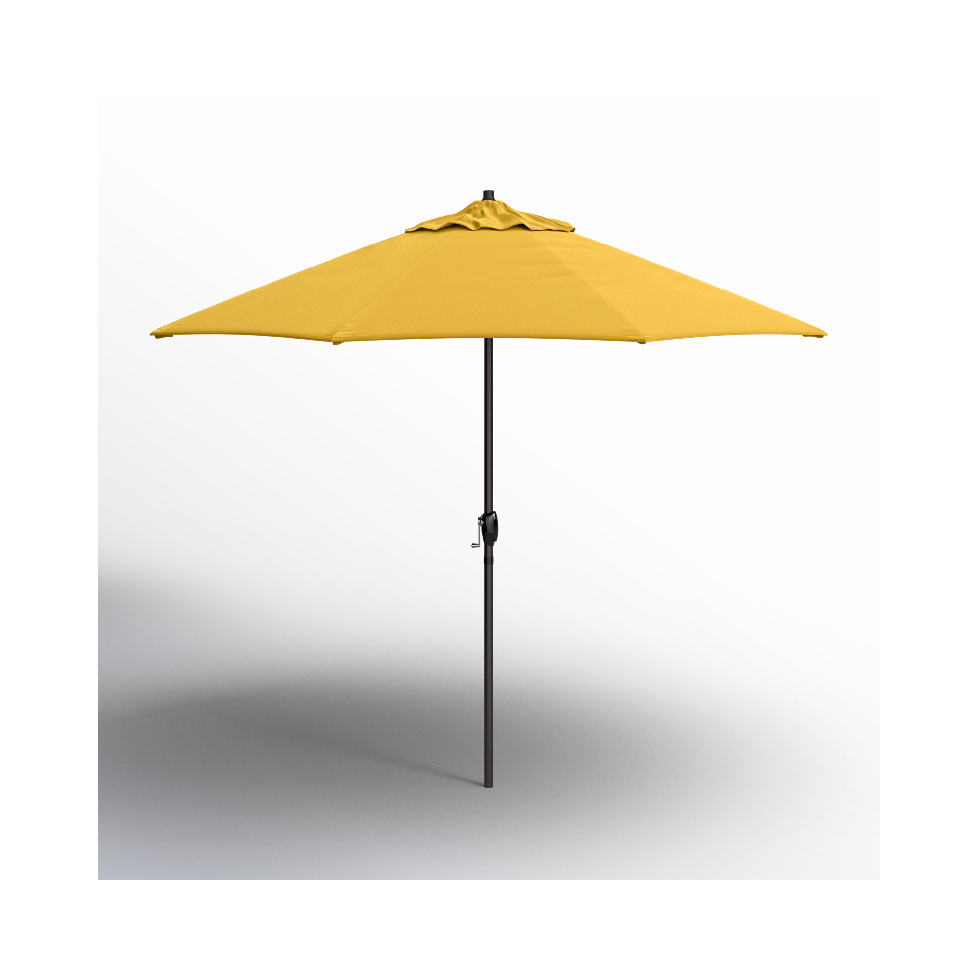 108'' Outdoor Umbrella, Yellow Performance Canvas