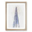 The Shard in London in Abstract - Picture Frame Graphic Art Print-55771034-55771035