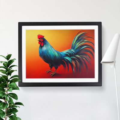 Bold Rooster - Single Picture Frame Print