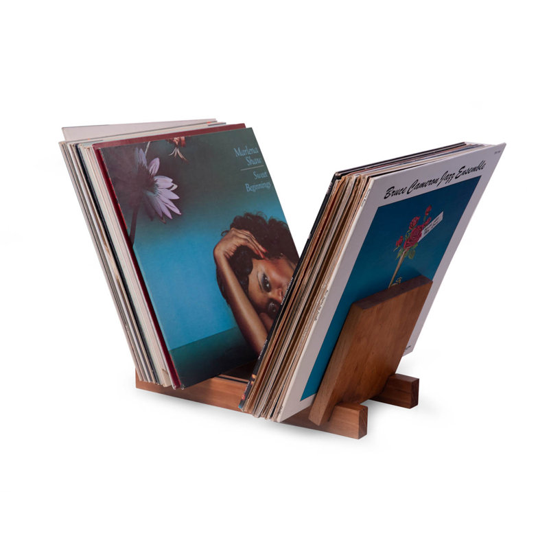 Vincent Solid Wood 6.75'' H Dowel Rack, Brown