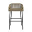 Set Of 2 Outdoor Patio Rope Barstool-563940371