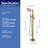 Floor Tub Spout with Diverter-88306167