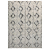 Geometric Area Rug in Beige