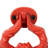 Red Cast Iron Lobster Door Knocker