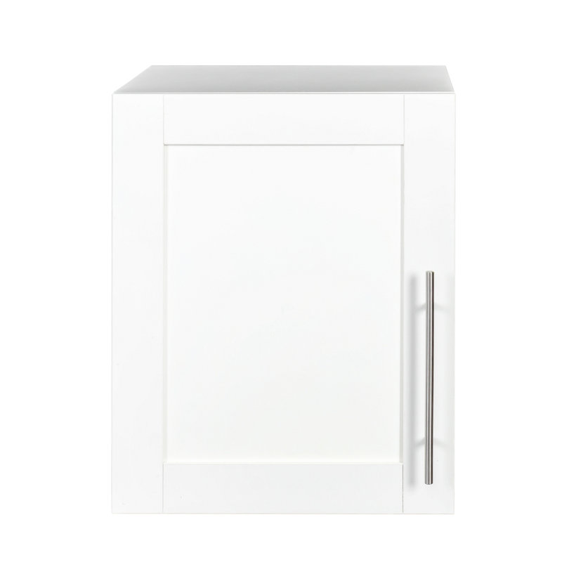 Armoire de rangement murale empilable Chelese: P 15,75 po x l 15,75 po x H 19,69 po
