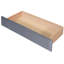 Lit de jour gris rembourré avec rangement pour accoudoirs et option de couchage élégante-796754656