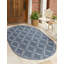 Tapis d'extérieur Preen bleu foncé-1937358259