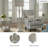 Ogden 62'' White Wash Traditional Floor Lamp