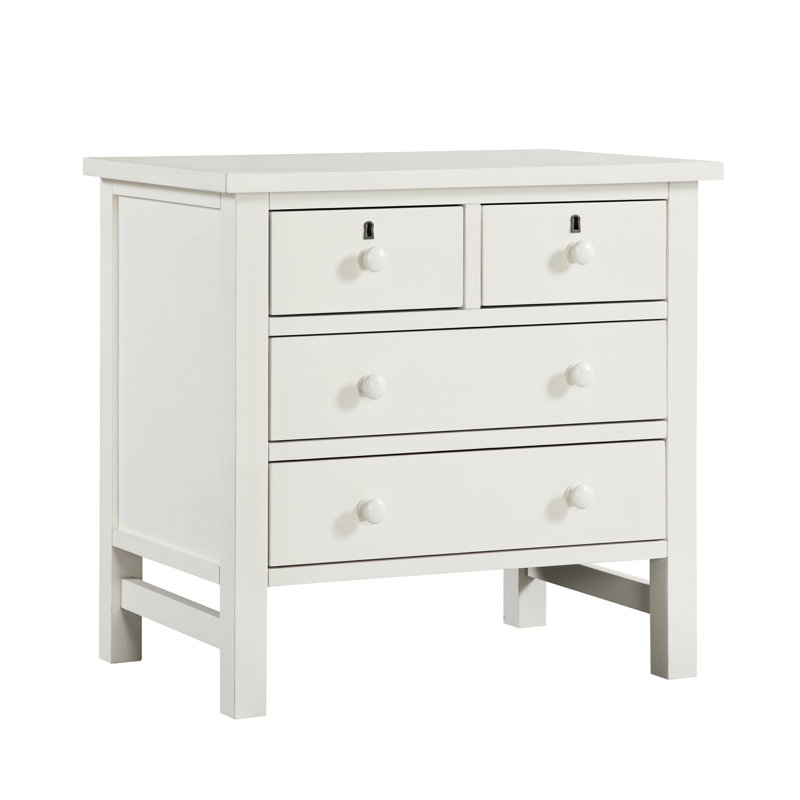 4-Drawer Storage Nightstand