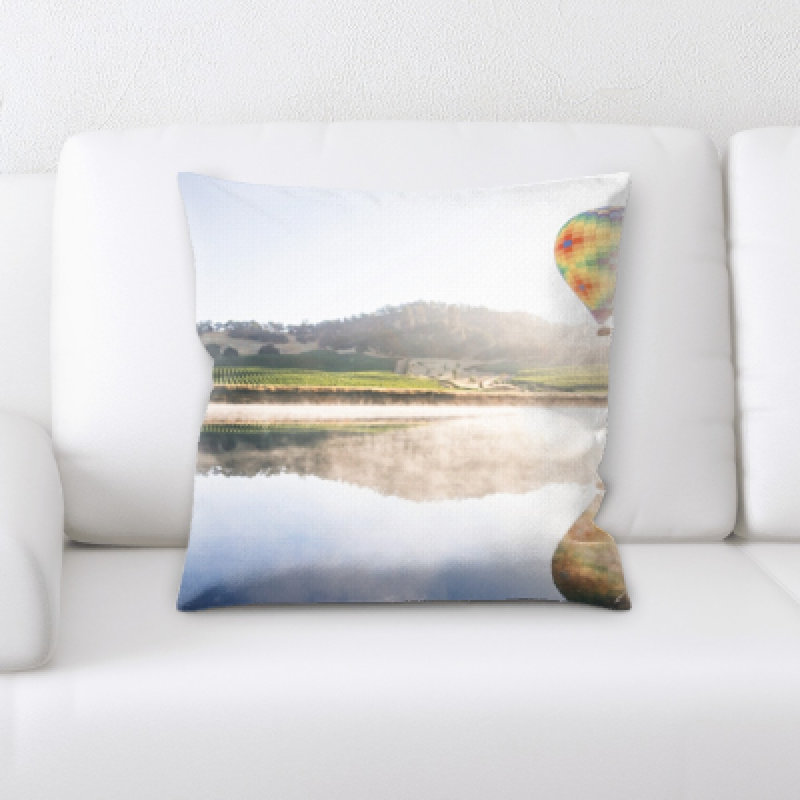 Microsuede Throw Pillow