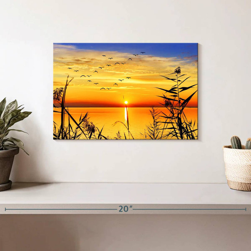 Alvord Lake Sunrise, 8" H x 12" W