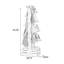 Burlywood Modern Solid wood Standard Bookcase-1772335998