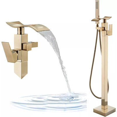 Robinet de baignoire autoportant pour salle de bain