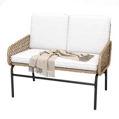 Balconera Patio Furniture Outdoor Rattan Loveseat by Balconera