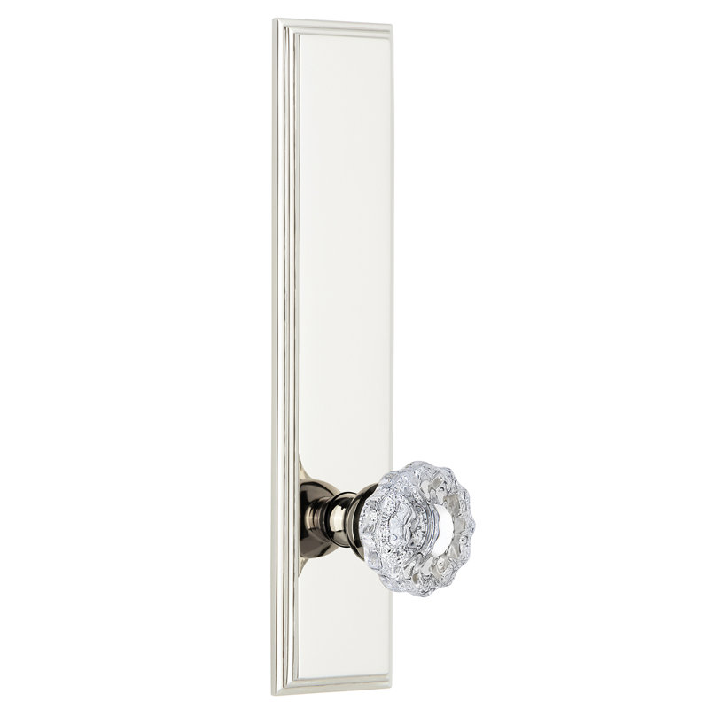 Grand Grand Carré, Nickel poli, 2 3/4 po