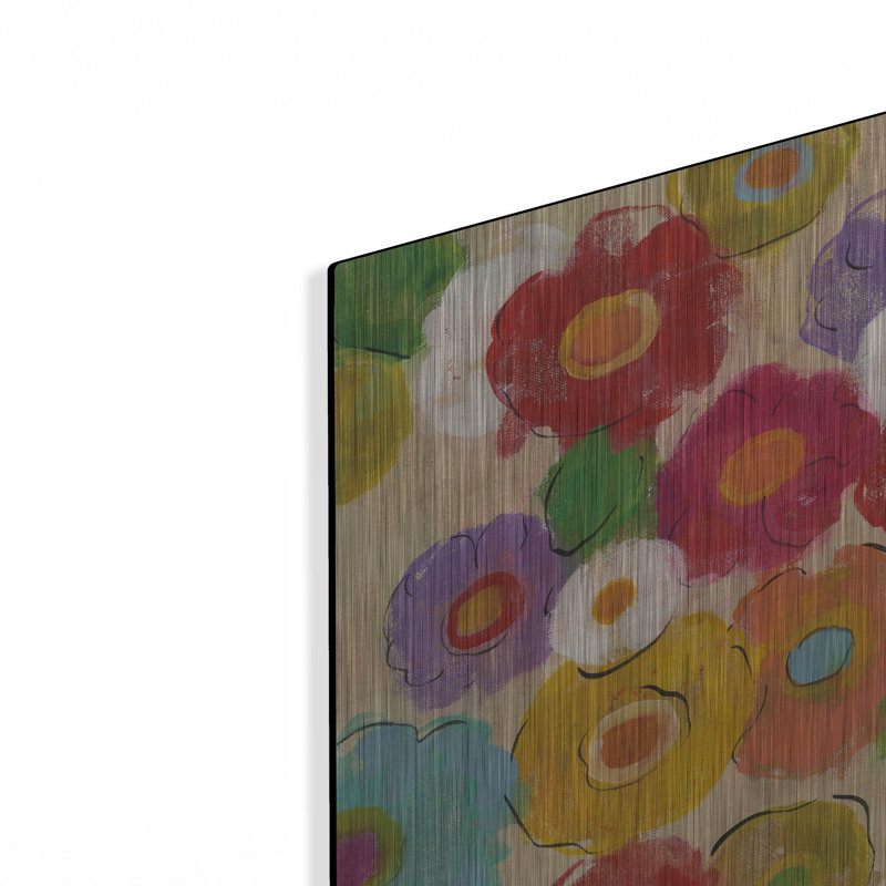 "Bouquet bohémien II" par Silvia Vassileva, H 12 po x l 12 po