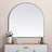 Sabine Metal Arch Wall Mirror-272105435-272105262