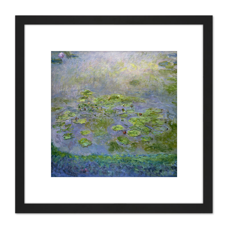 Claude Monet Nympheas Waterlilies by Claude Monet - Single Picture Frame Painting
