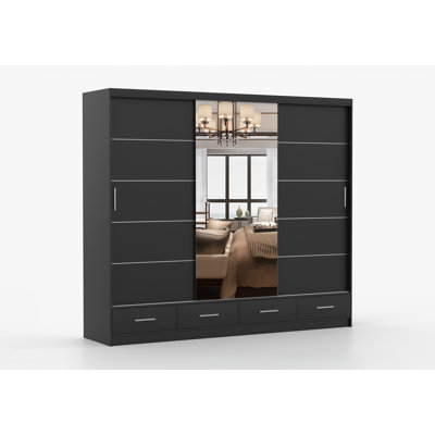 Charlesa Manufactured Wood Wardrobe