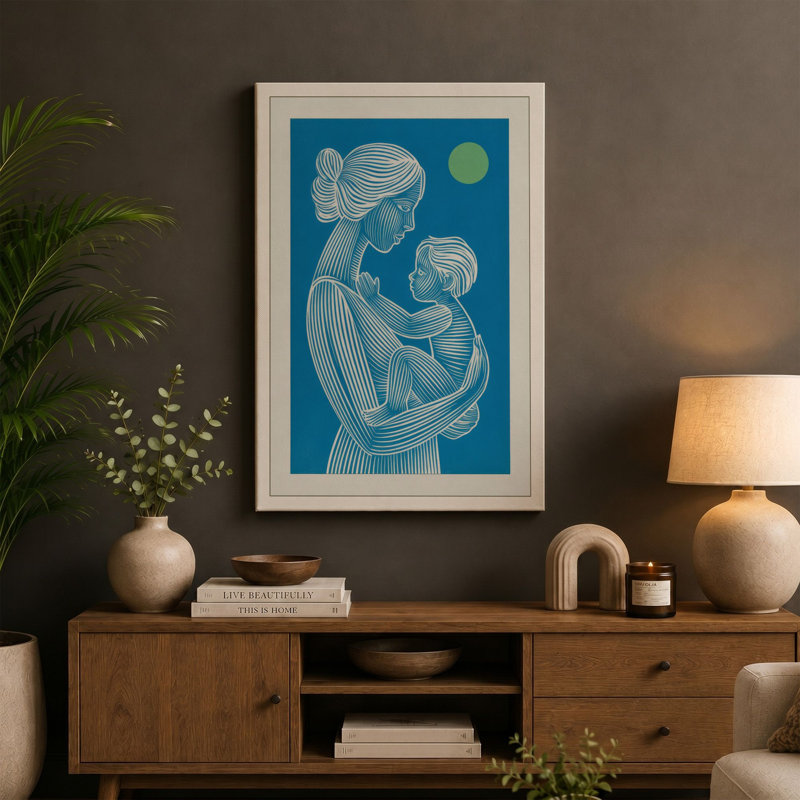 Print, 18x12 - 45.7 x 30.5 cm, Terracotta Border