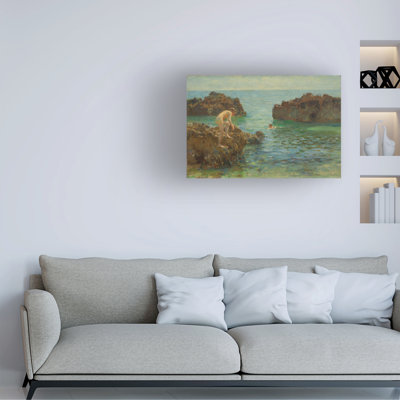 Henry Scott Tuke Boys Bathing Canvas Art