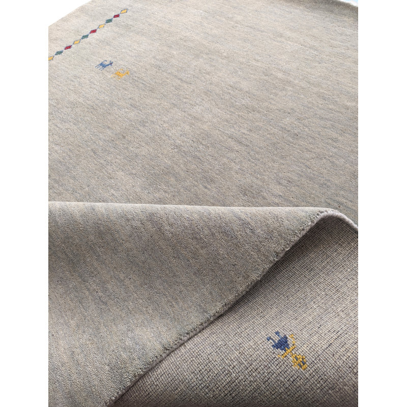 Tapis fait à la main 5 x 8 po Gabbeh