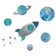 Rocket and Planets Wall Stickers