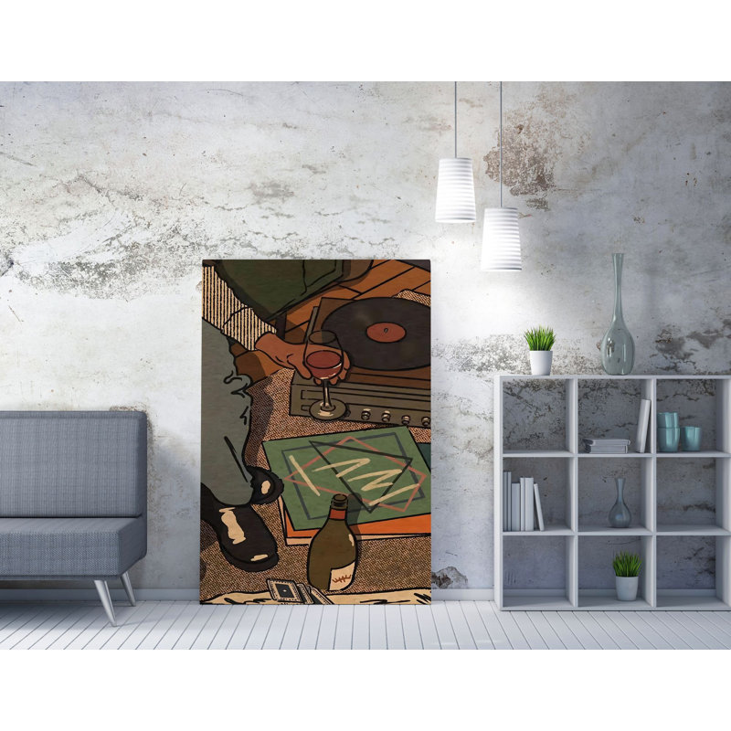 Peinture décorative sur toile