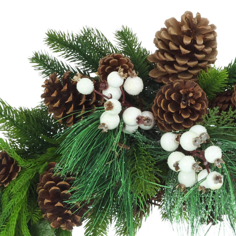 Pine and Berry 27" Wreath