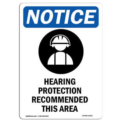 Hearing Protection Sign