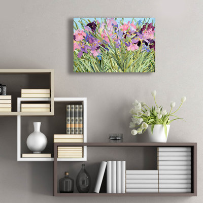 " Iris Garden X " by Sharon Pitts