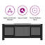 Armoire avec couvercle de radiateur vidaXL-70533533-91833317-132453091