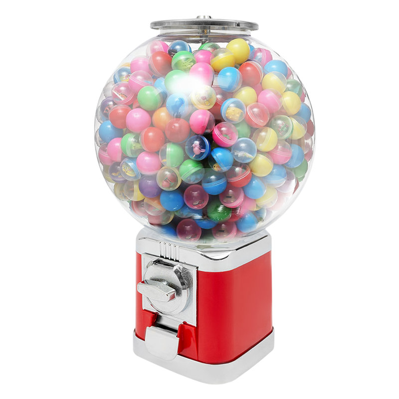 Distributeur automatique de boules de bonbon à distributeur automatique pour les magasins de détail, parcs d'attractions